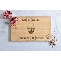 Breaking Bad "Let's Cook" Customizable Cutting Board