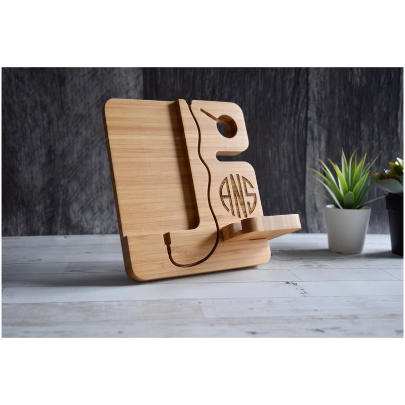 Bamboo Docking Station