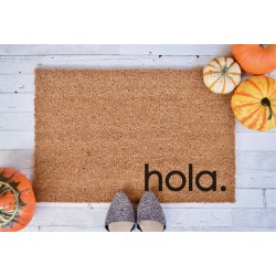 hola. - Custom Doormat