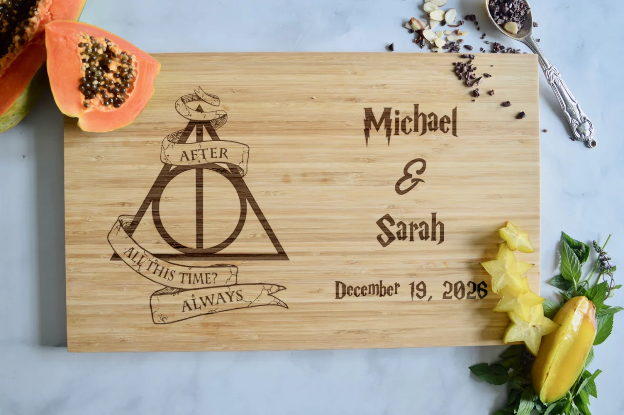 Always – After All This Time – Personalized Cutting Board