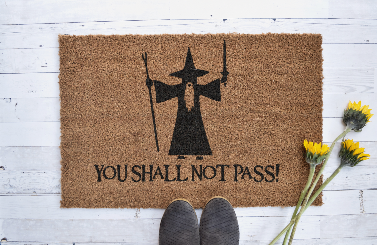 You Shall Not Pass Doormat