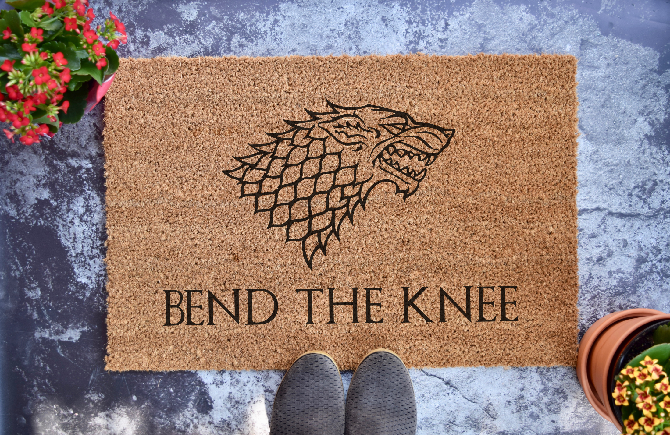 Bend the Knee – Stark Doormat