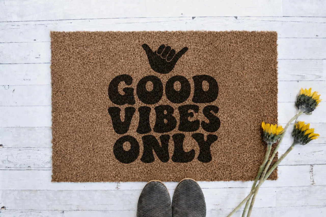 Good Vibes Only – Shaka Doormat