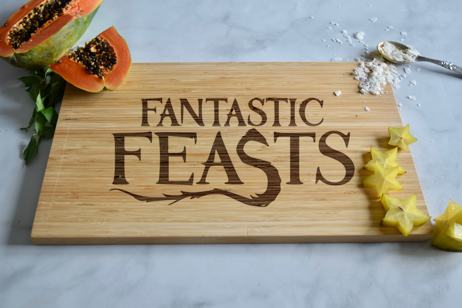 Fantastic Feasts Cutting Board