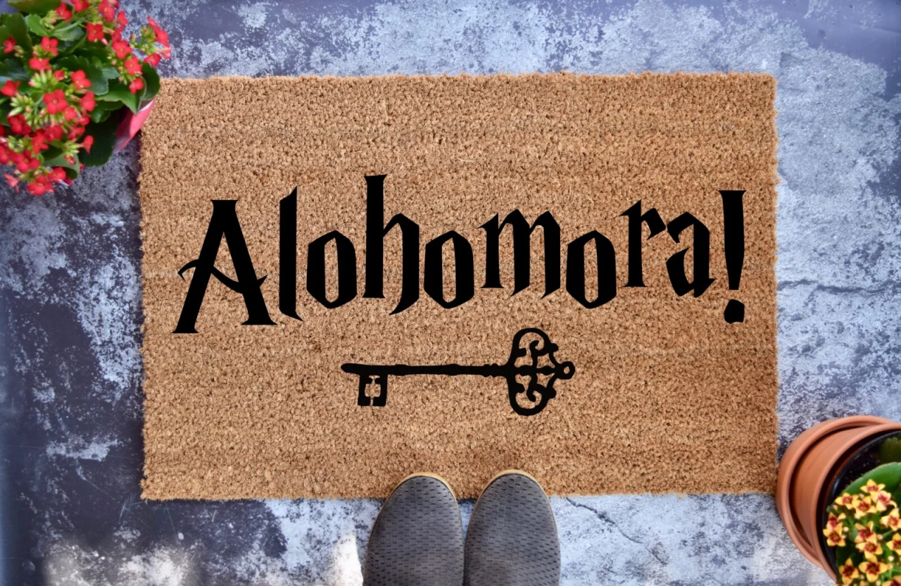 Alohomora! Doormat