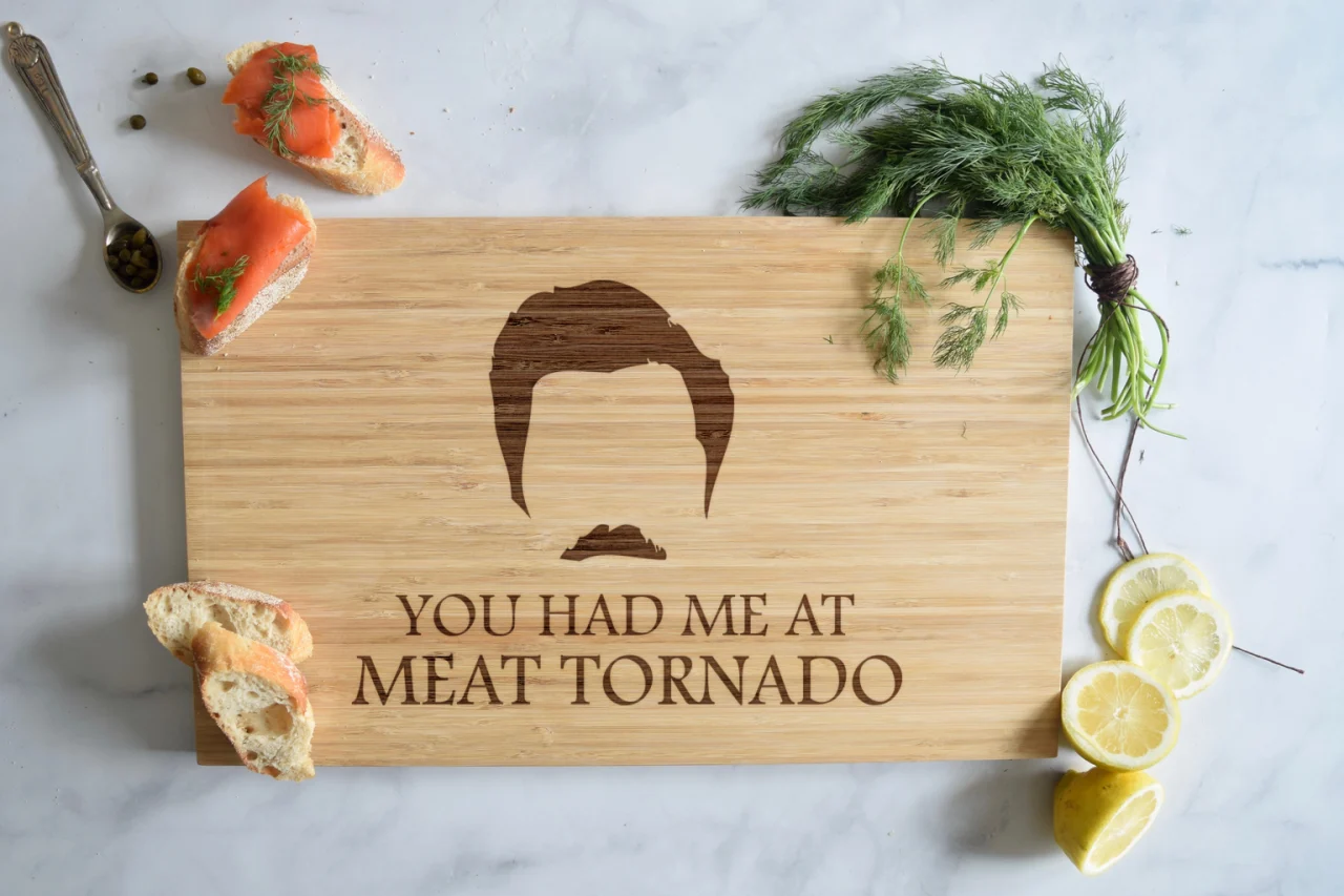You Had Me at Meat Tornado Cutting Board