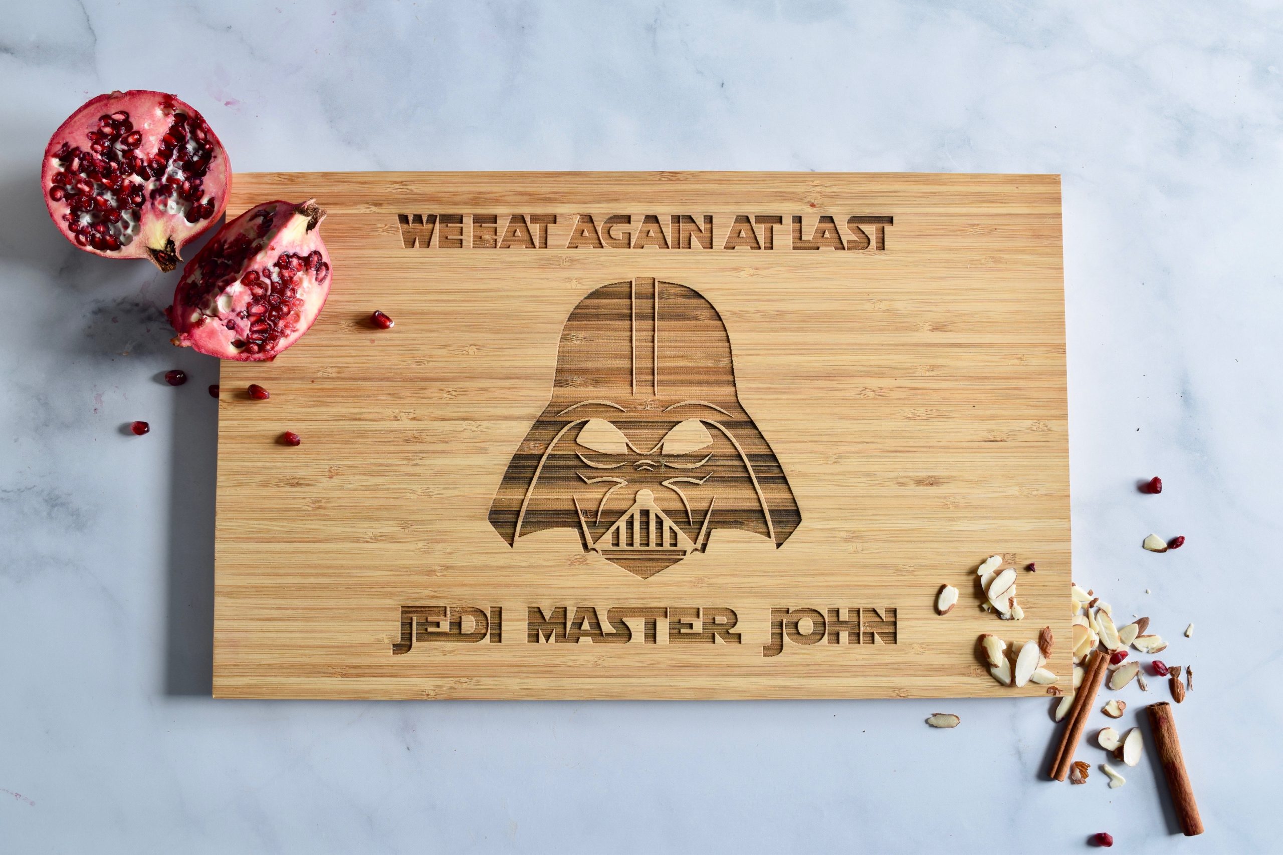 We Eat Again at Last - Personalized Cutting Board