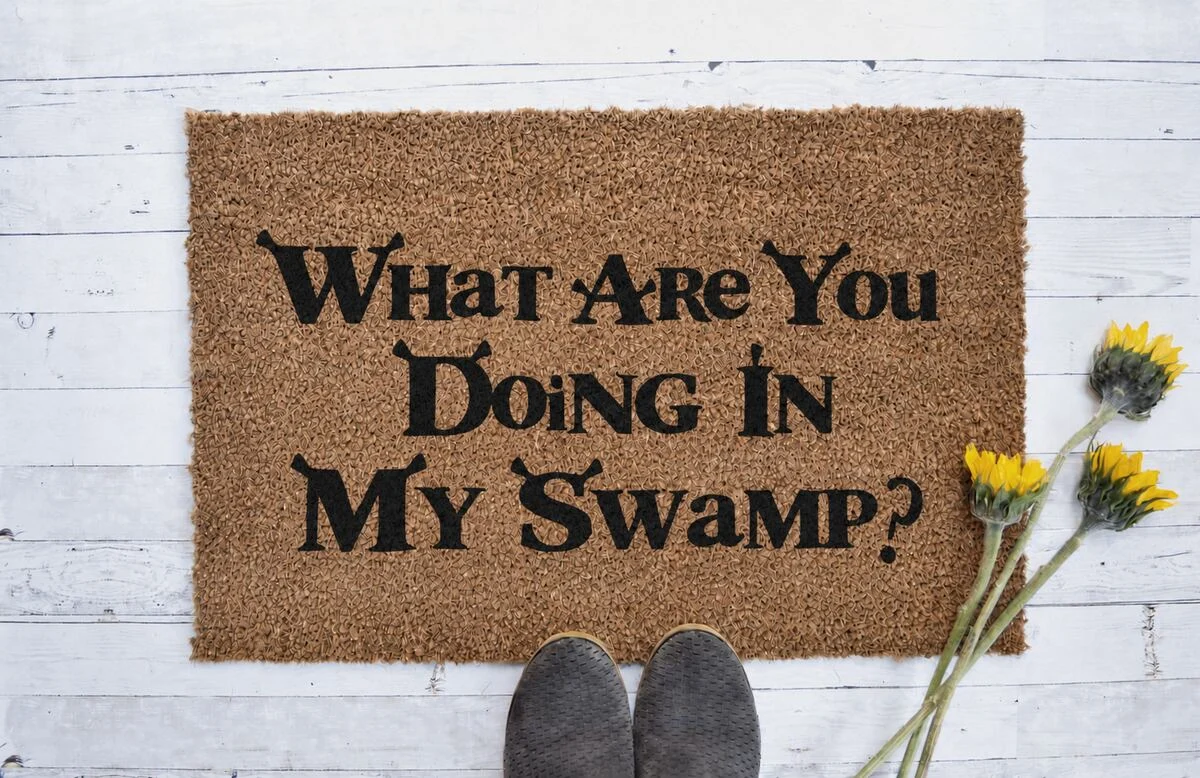 What Are You Doing in My Swamp? Doormat