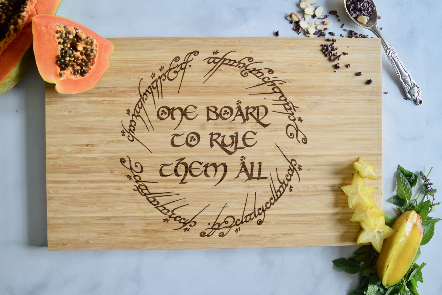 One Board to Rule Them All Cutting Board