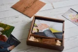 Personalized Wooden Photo Box - Image 3