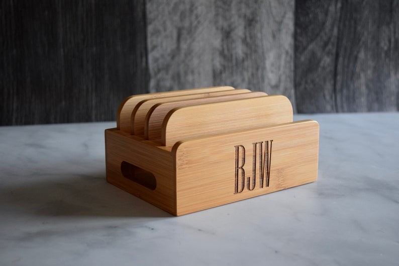 Bamboo Multi Charging Docking Station