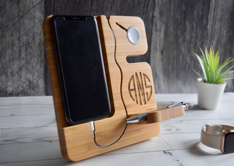 Bamboo Docking Station
