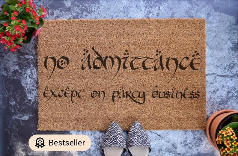 No Admittance Except on Party Business